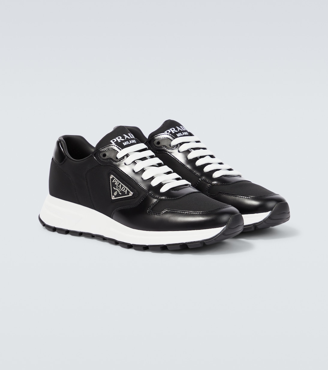 Baskets en Re-Nylon et cuir | Prada