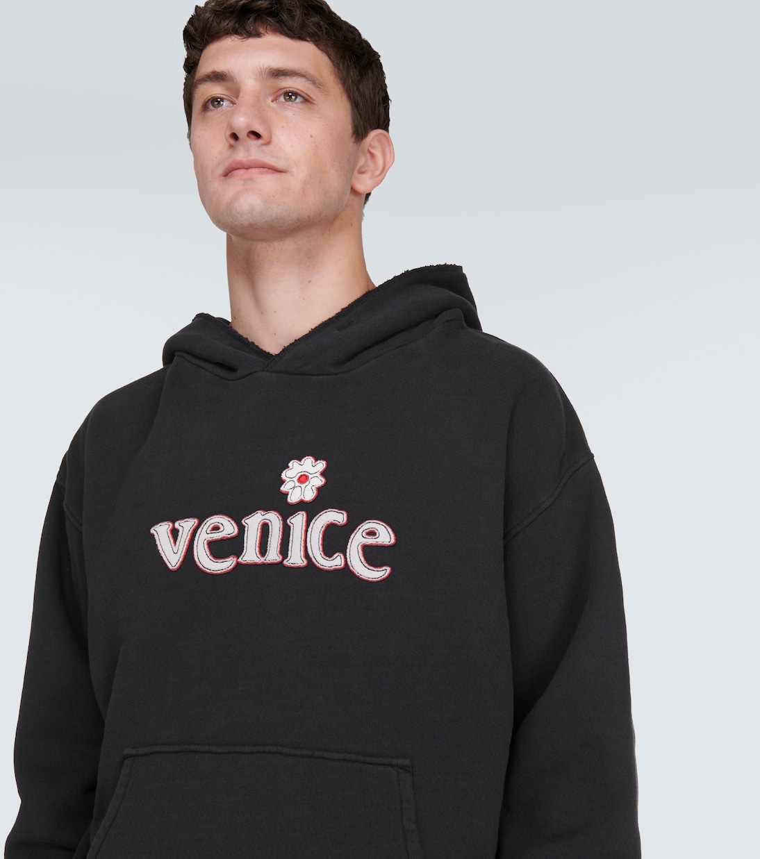 Felpa Venice in cotone con applicazione | ERL