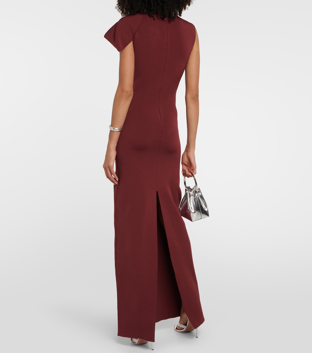 Asymmetric cutout maxi dress | Roland Mouret