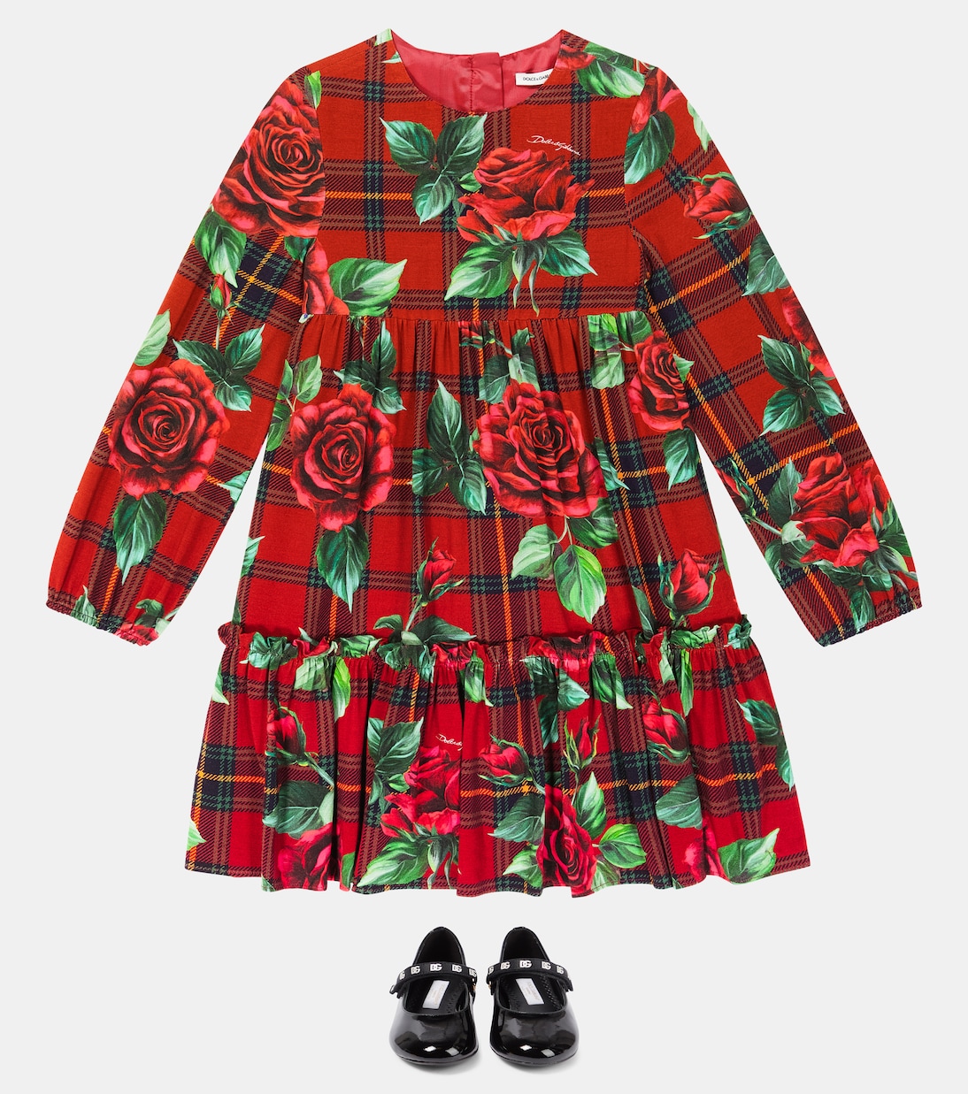 Bedrucktes Kleid | Dolce&Gabbana Kids