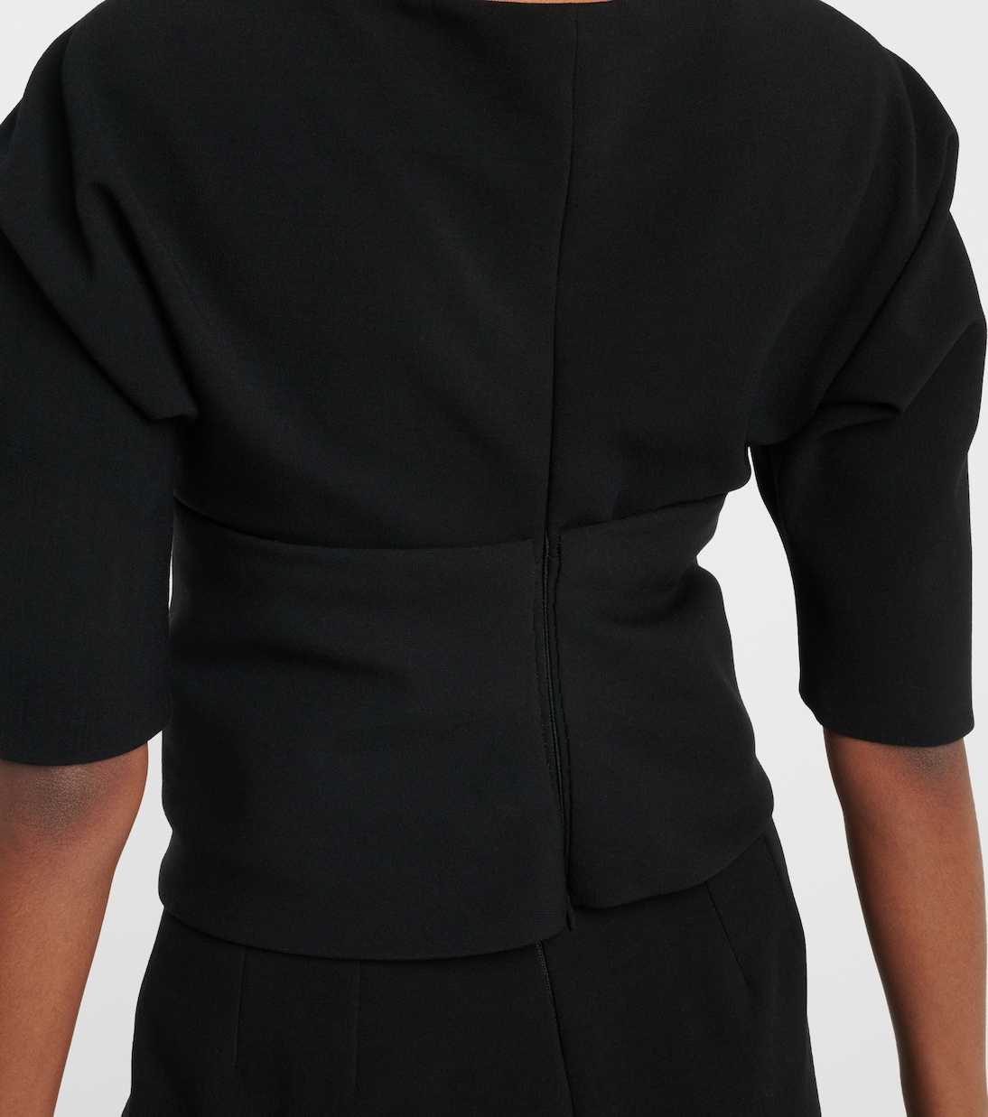 Wool-blend gabardine top | Ferragamo