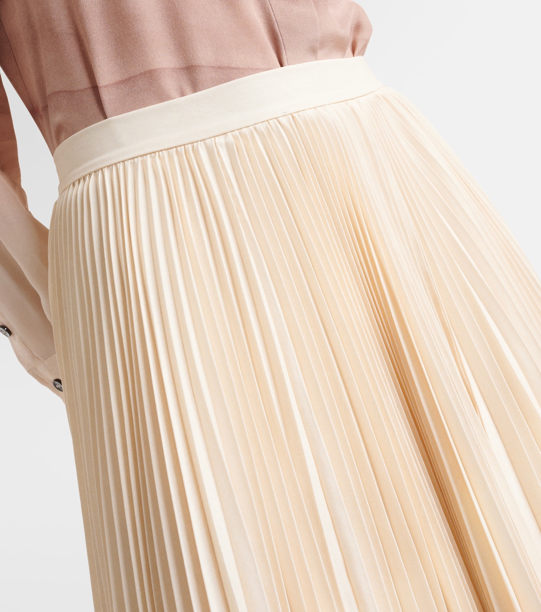Sif pleated ombré maxi skirt | Altuzarra