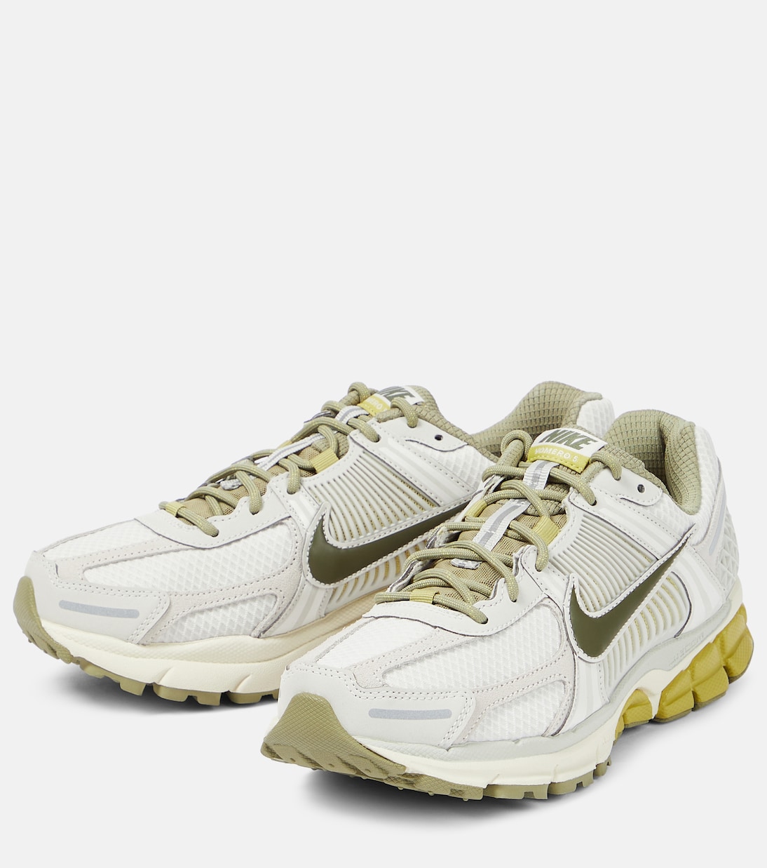 Zoom Vomero 5 leather-trimmed sneakers | Nike