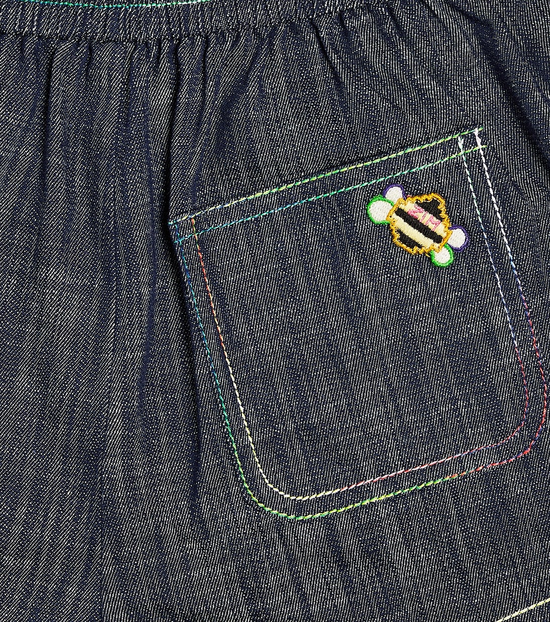 Alight denim shorts | Zimmermann Kids