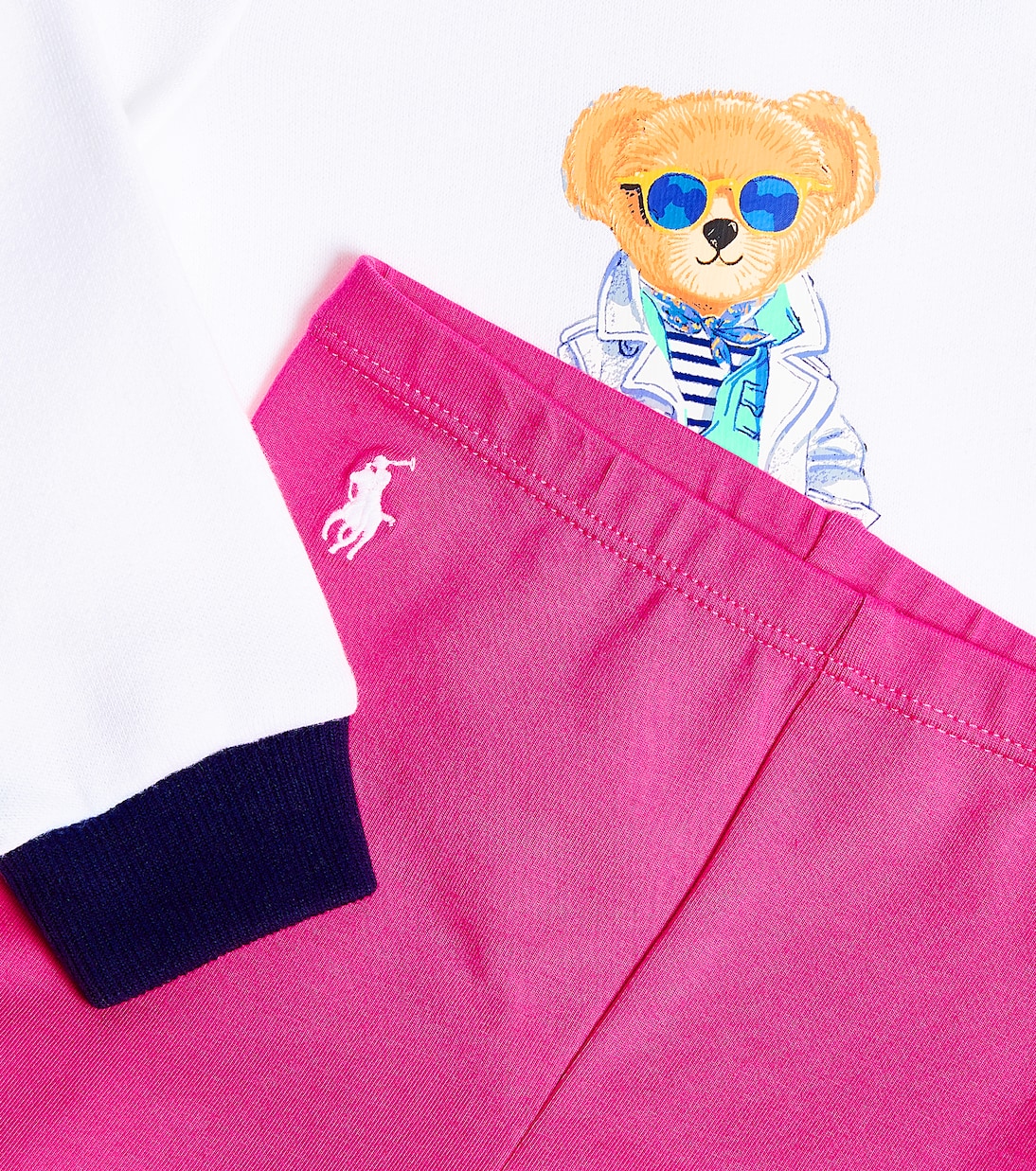 Baby Polo Bear top and leggings set | Polo Ralph Lauren Kids