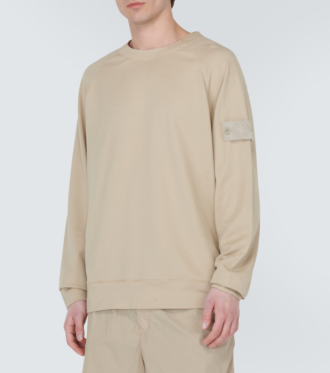 Sudadera Ghost de jersey de algodón | Stone Island