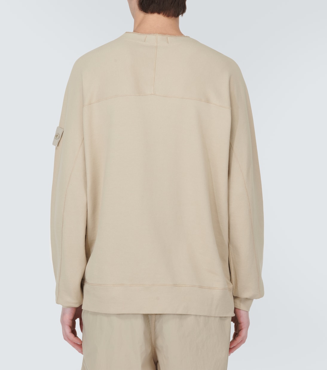 Sudadera Ghost de jersey de algodón | Stone Island