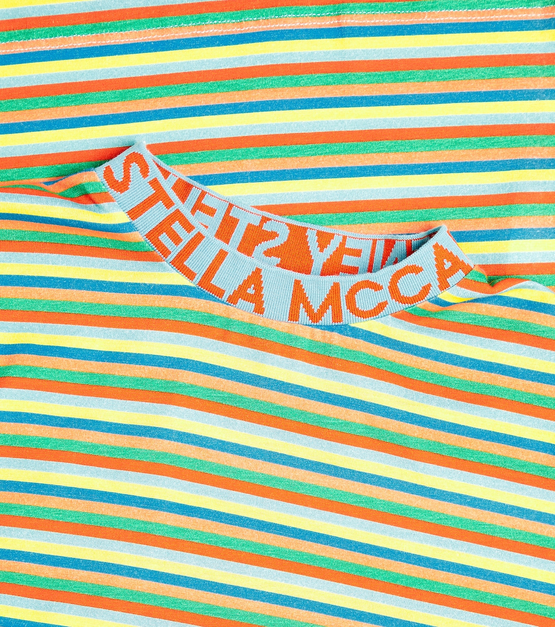T-shirt rayé en coton | Stella McCartney Kids