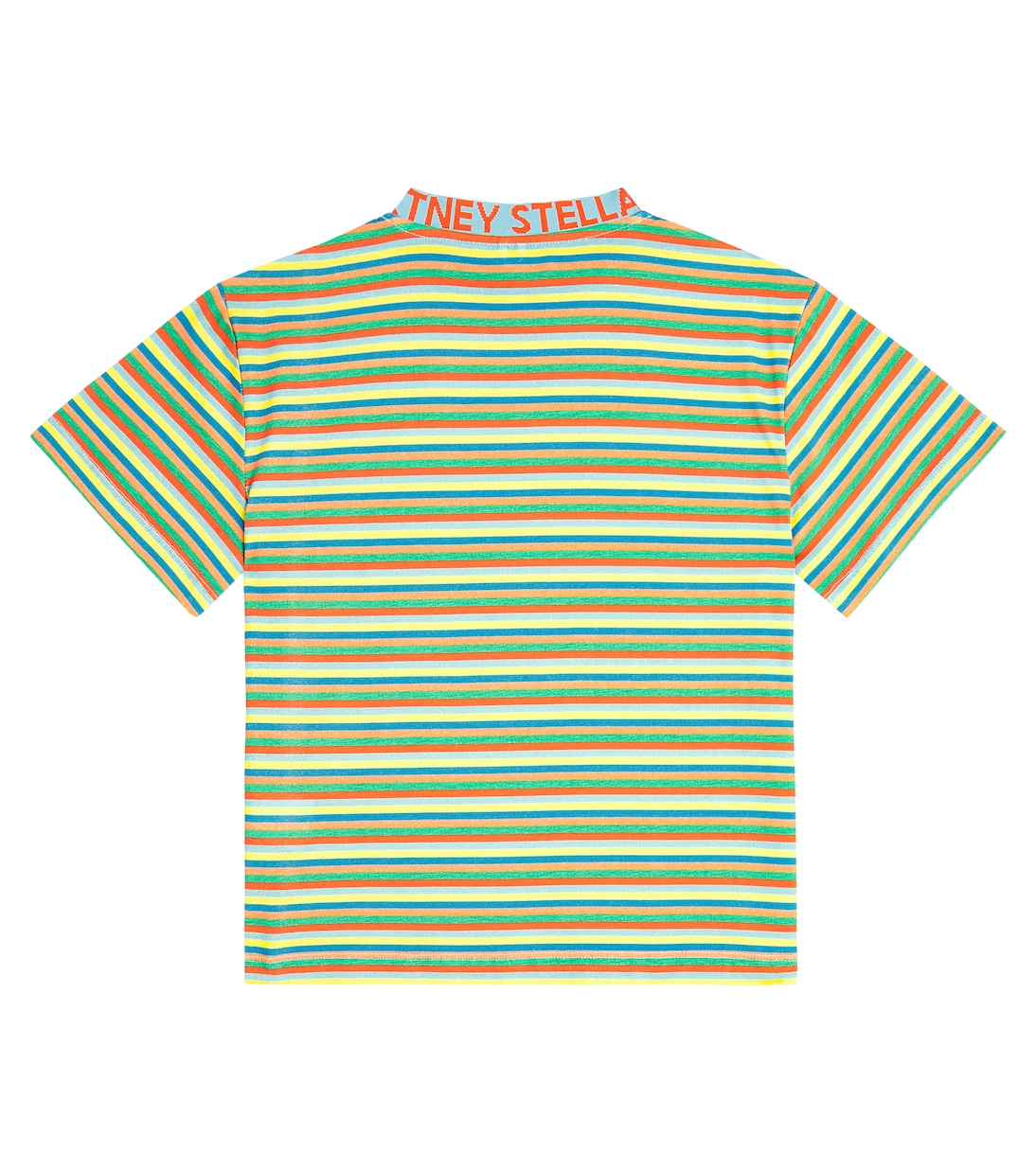 T-shirt rayé en coton | Stella McCartney Kids