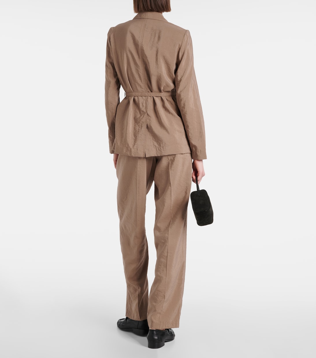 Mayet silk-blend twill blazer | Joseph