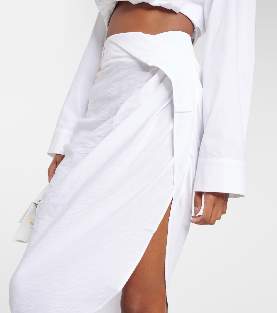 La Jupe Saudade draped midi skirt  | Jacquemus
