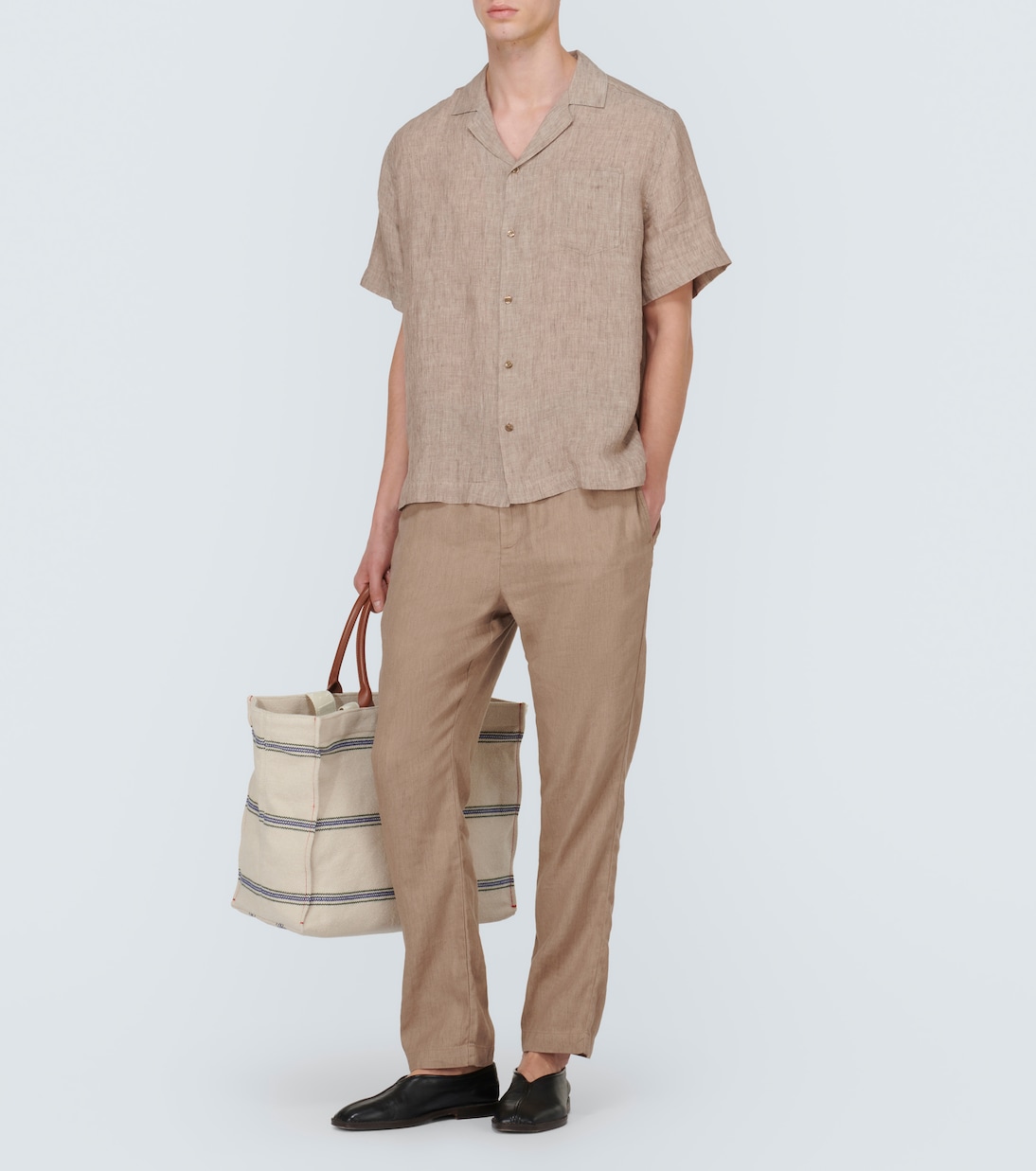 Pantalon Oscar en lin | Frescobol Carioca