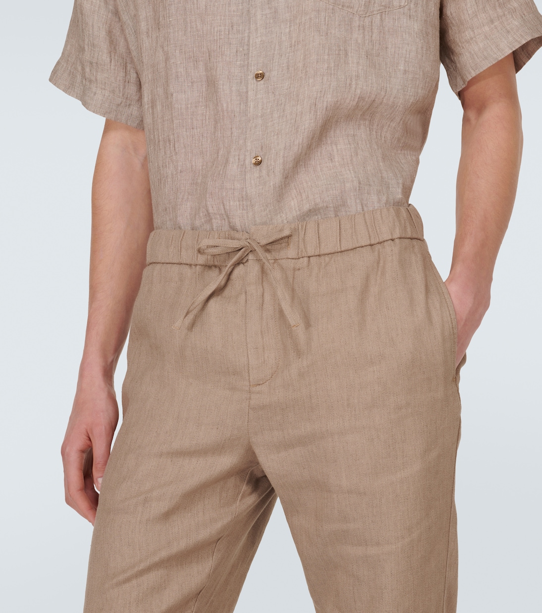 Pantalon Oscar en lin | Frescobol Carioca