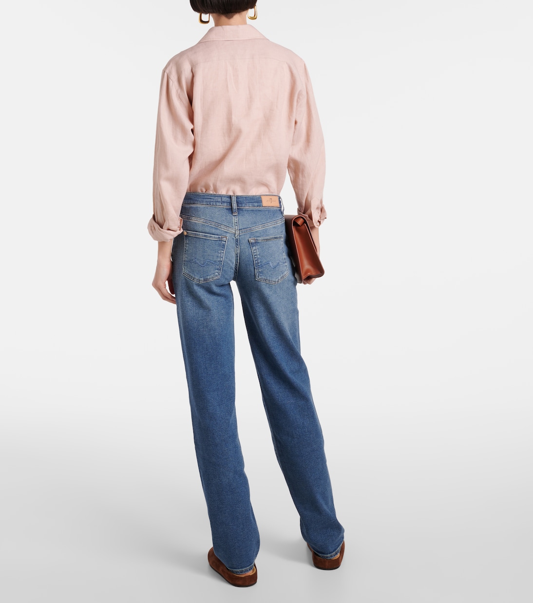 Jeans regular Ellie a vita alta | 7 For All Mankind