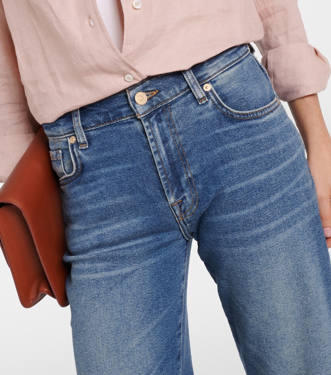Jeans regular Ellie a vita alta | 7 For All Mankind