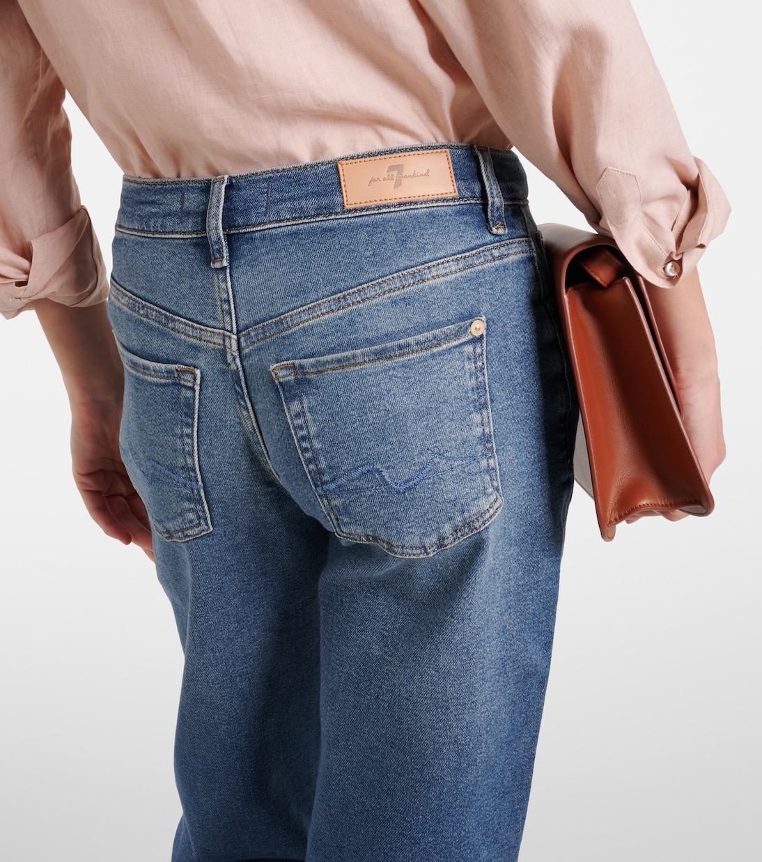 Jeans regular Ellie a vita alta | 7 For All Mankind