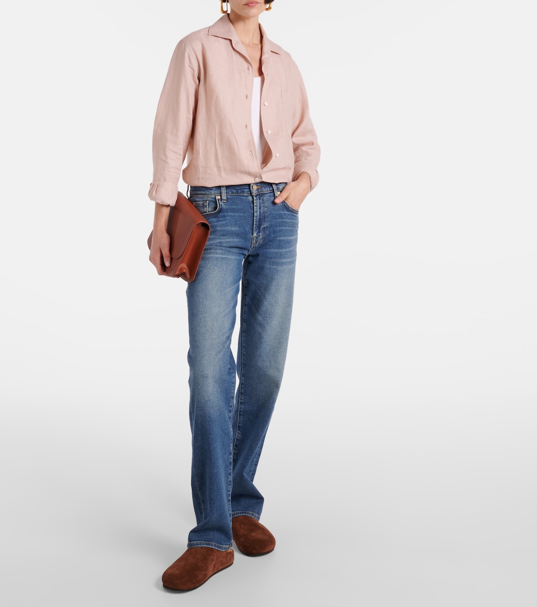 Jeans regular Ellie a vita alta | 7 For All Mankind