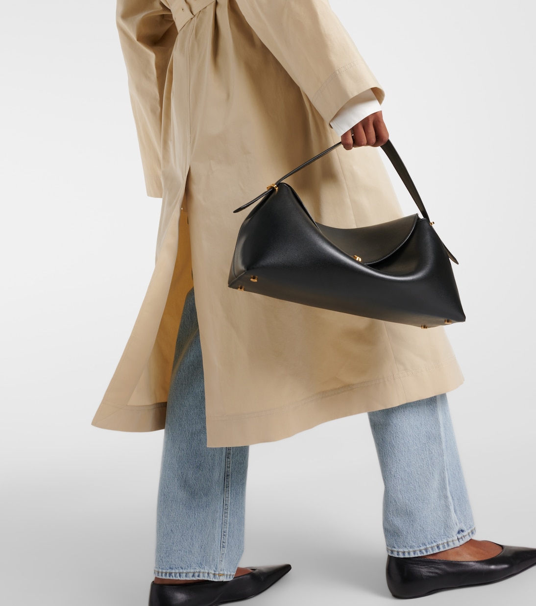 Trench in cotone e seta | Toteme