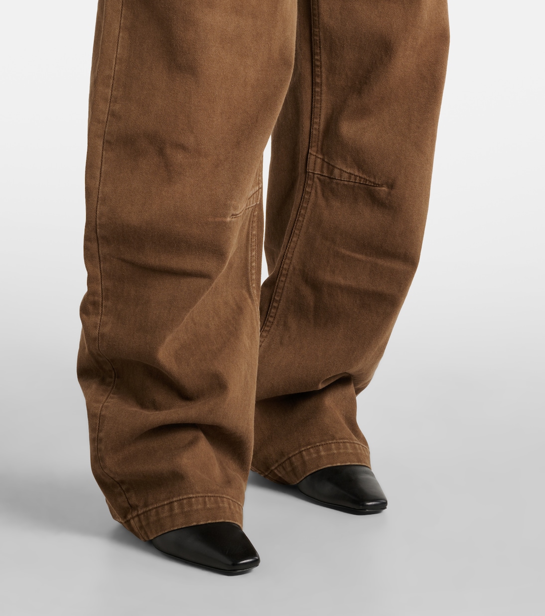 Jeans anchos Gem de tiro medio | Entire Studios