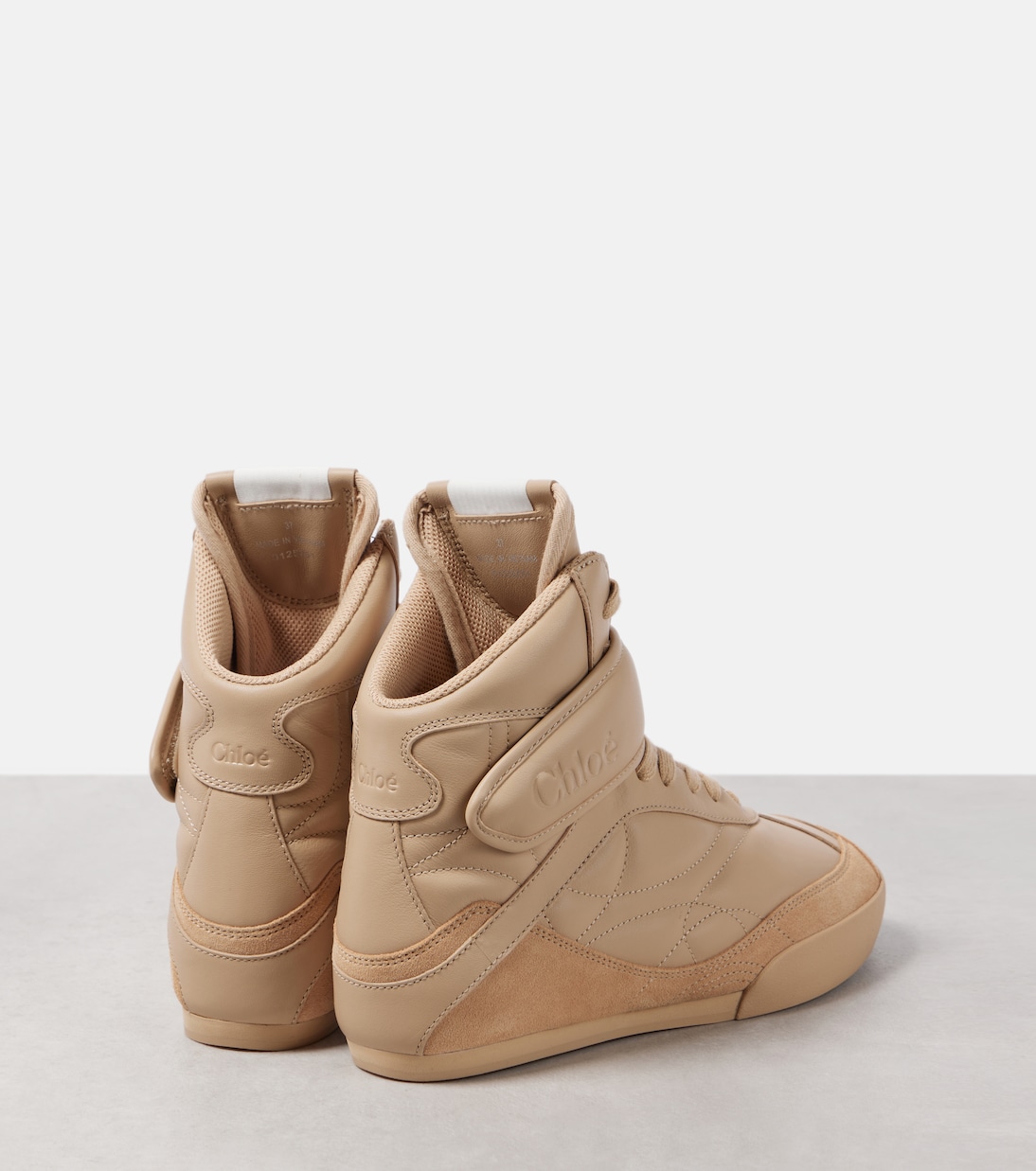 Baskets Kick en cuir et daim | Chloé