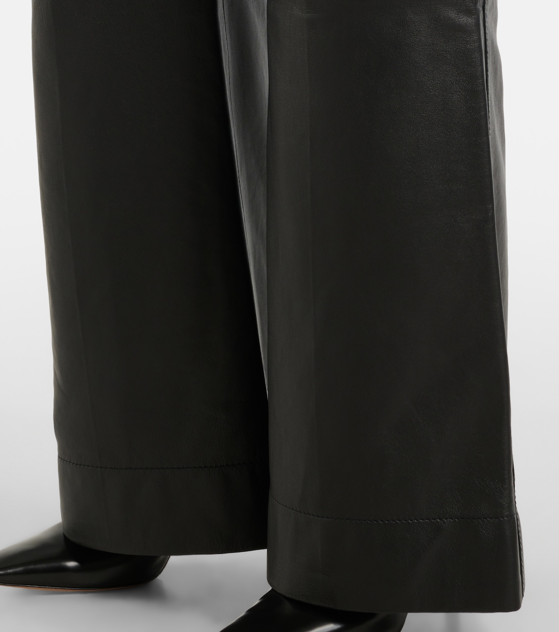 Pantalon bootcut en cuir Alina | Victoria Beckham