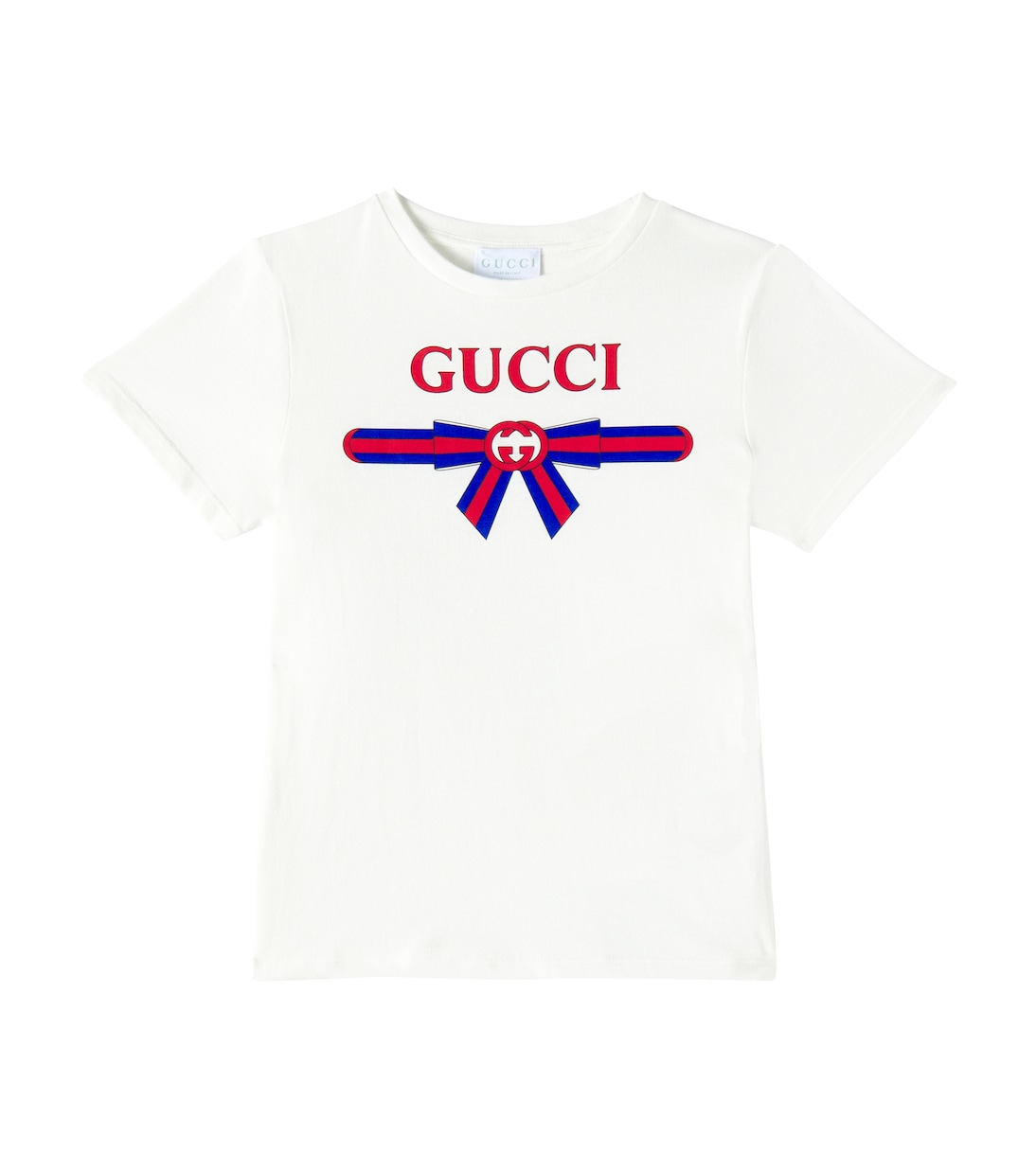 Camiseta de jersey de algodón con logo | Gucci Kids