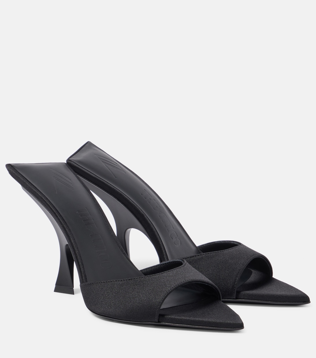 Mules Ester 95 en satin | The Attico