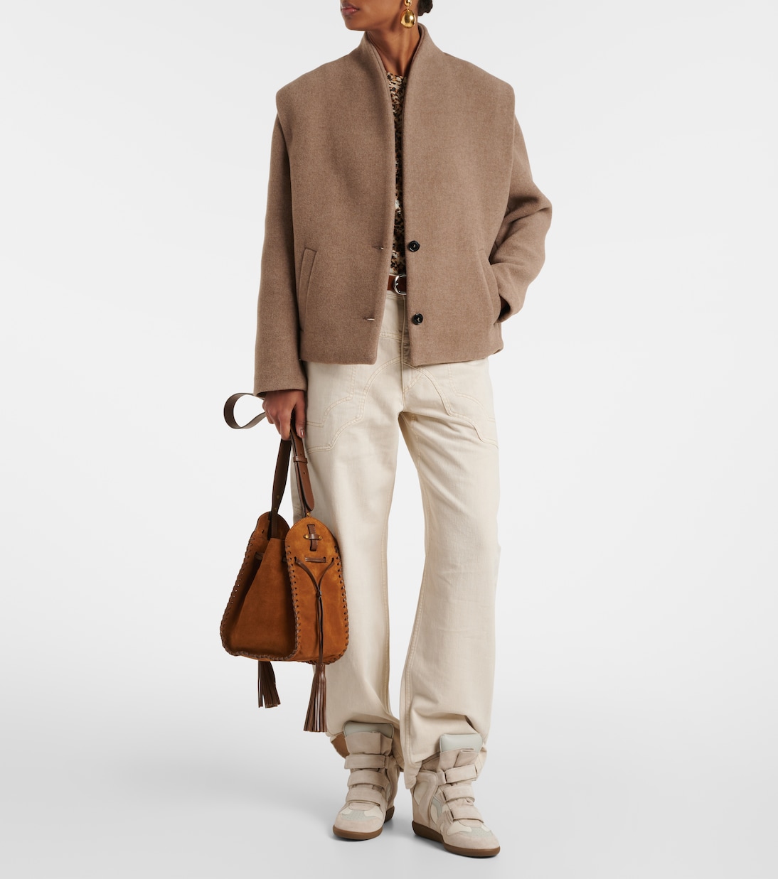 Baskets Bekett en daim et cuir | Isabel Marant