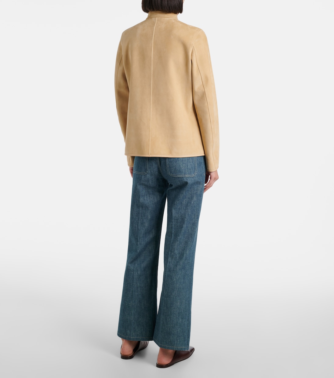 Giacca Spagna Mini in suede | Loro Piana