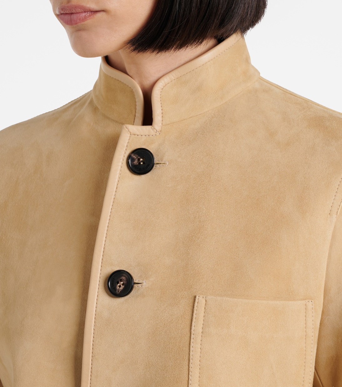 Giacca Spagna Mini in suede | Loro Piana