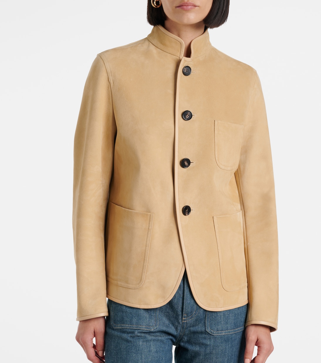 Giacca Spagna Mini in suede | Loro Piana