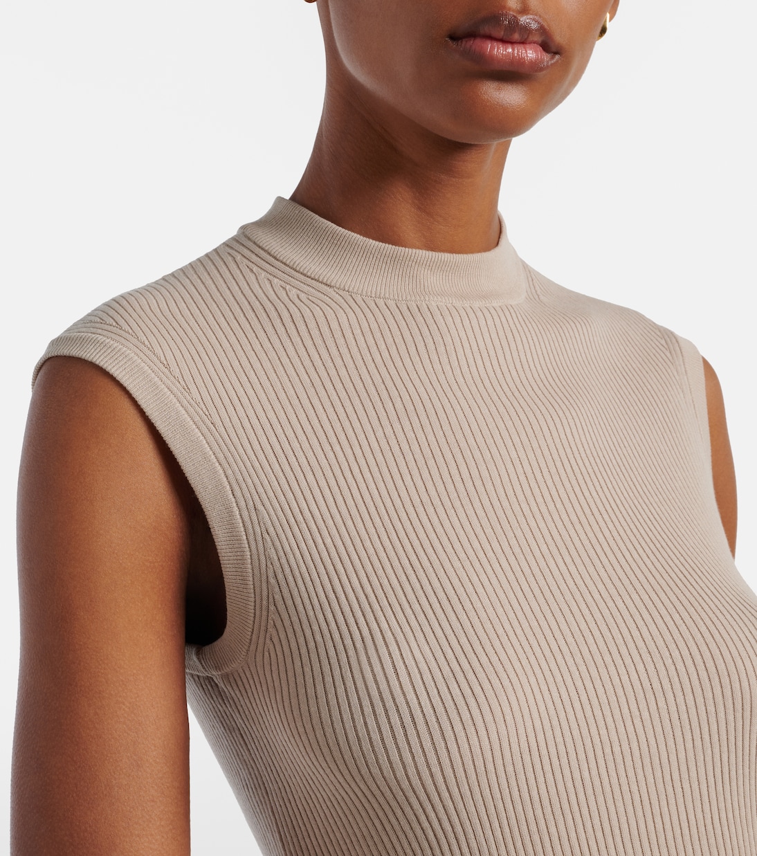 Top aus Baumwolle und Seide | Max Mara