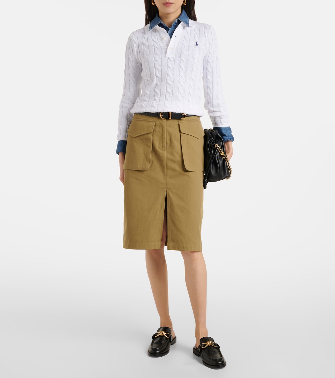 Polo in cotone a trecce | Polo Ralph Lauren