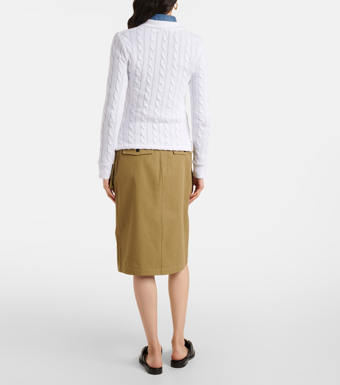 Polo in cotone a trecce | Polo Ralph Lauren