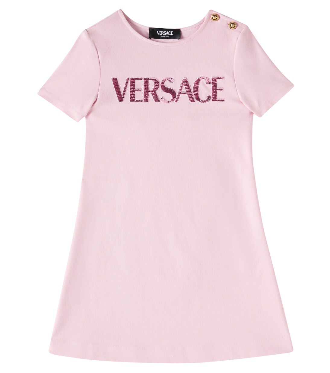 Abito in jersey con logo | Versace Kids