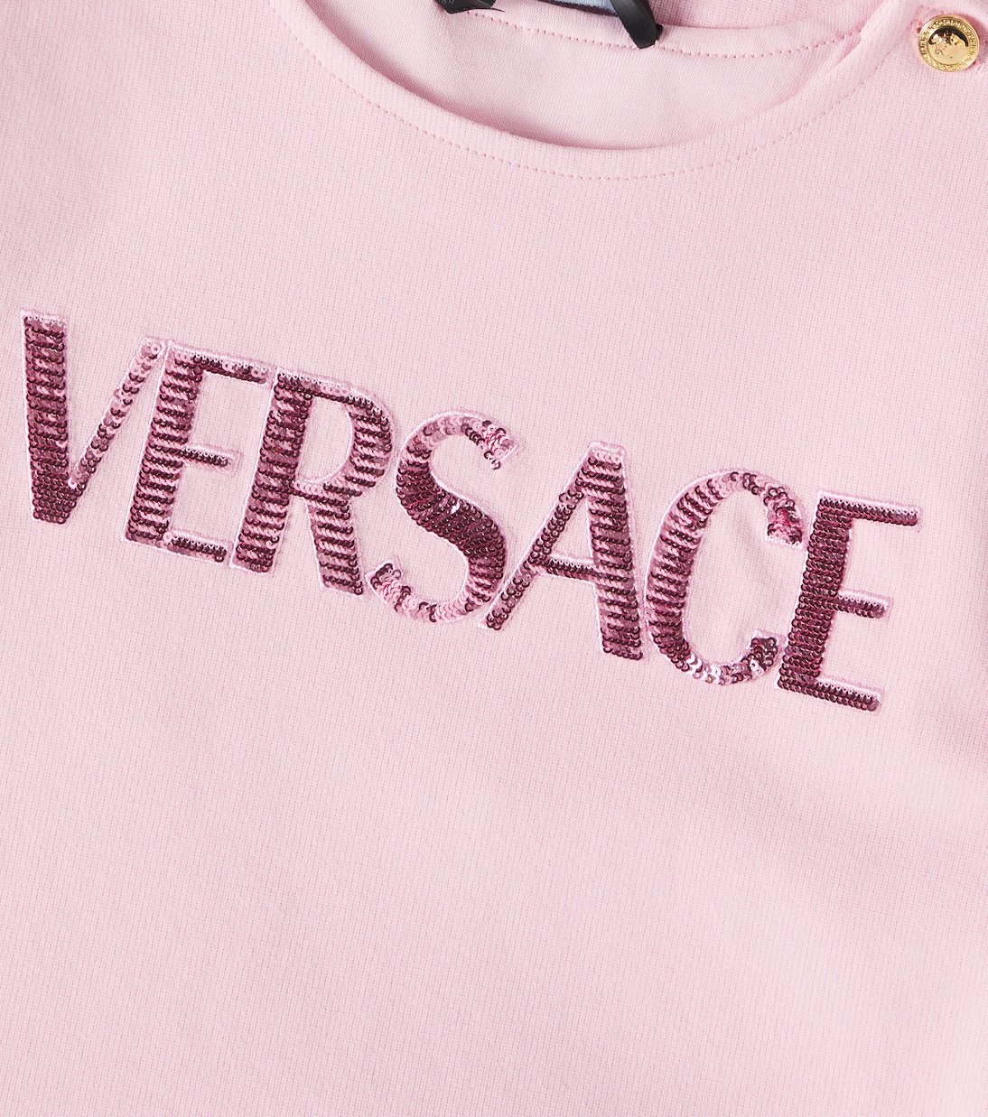 Abito in jersey con logo | Versace Kids