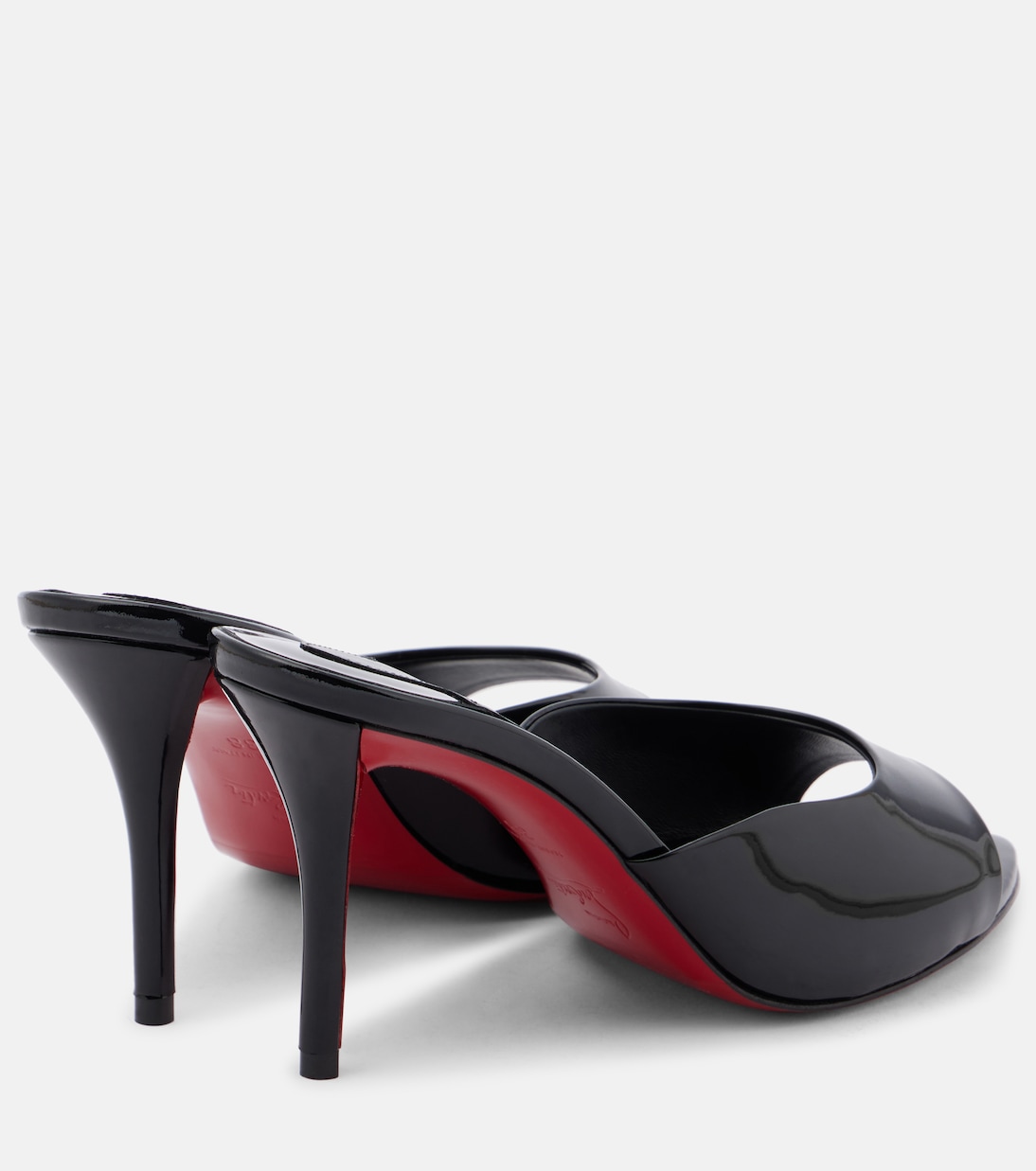 Mules Miss Z 80 in vernice | Christian Louboutin