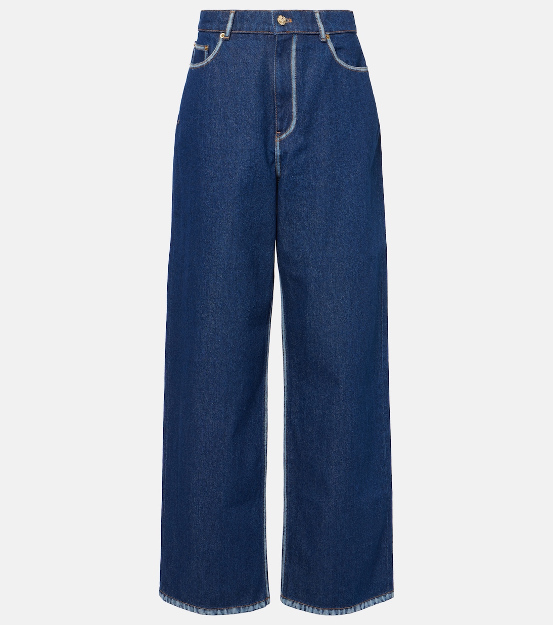 Jeans a gamba larga e vita alta | Nina Ricci