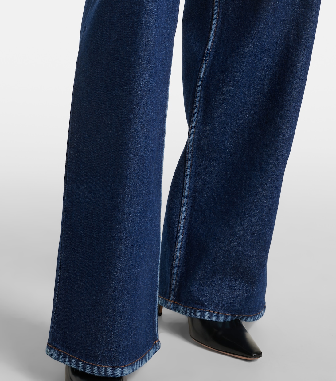 Jeans a gamba larga e vita alta | Nina Ricci