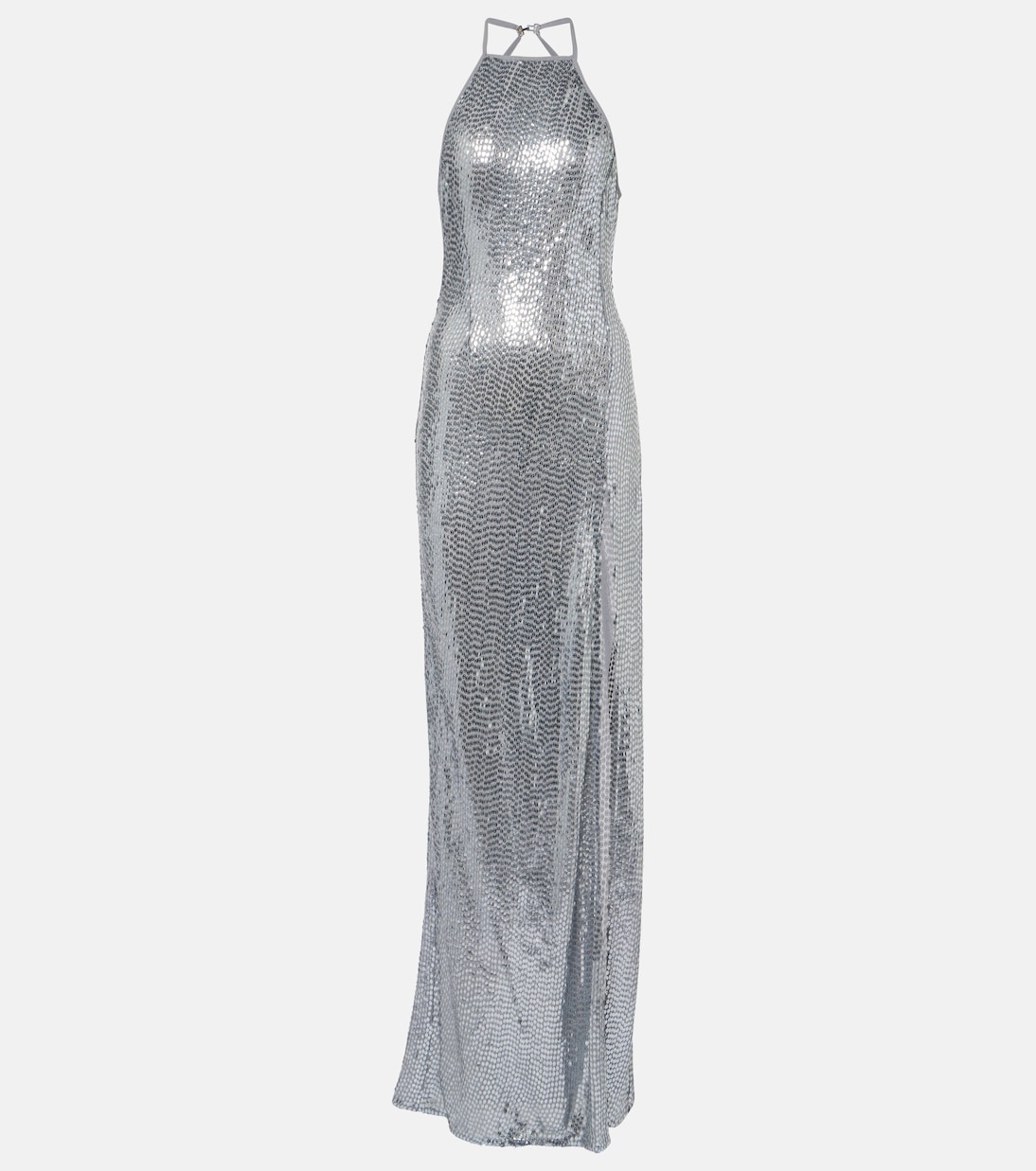 Aether sequined halterneck gown | The New Arrivals Ilkyaz Ozel