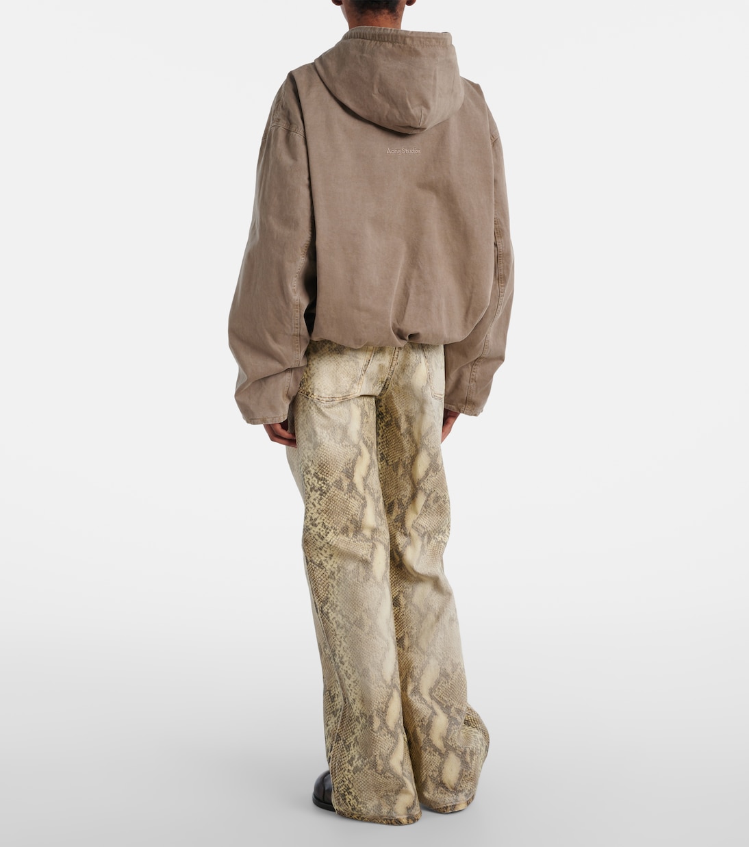 Kapuzenjacke Olido aus Denim | Acne Studios