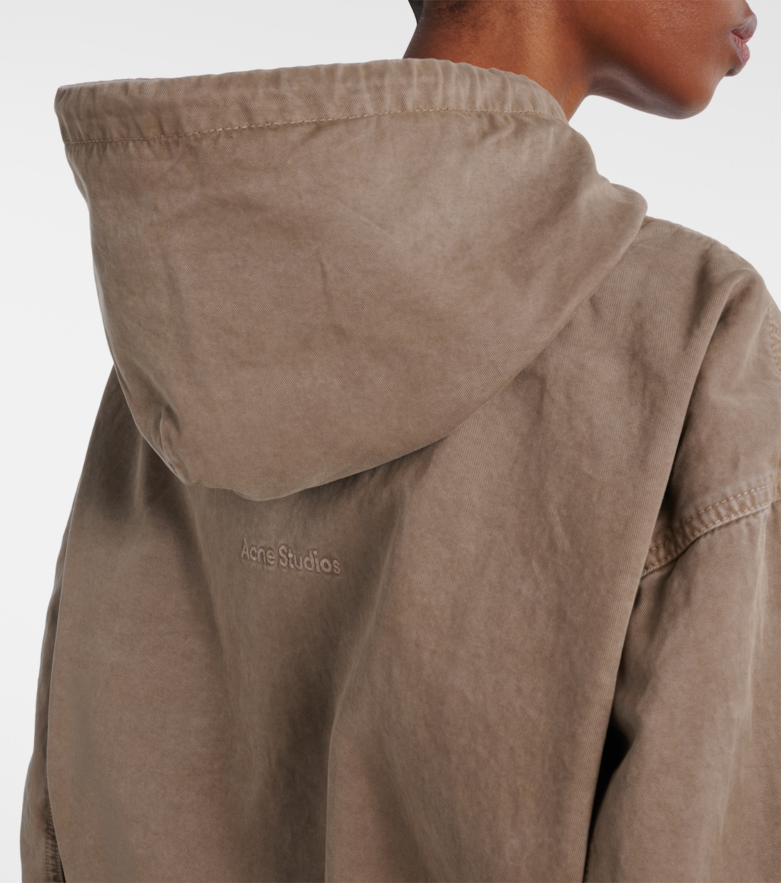 Kapuzenjacke Olido aus Denim | Acne Studios