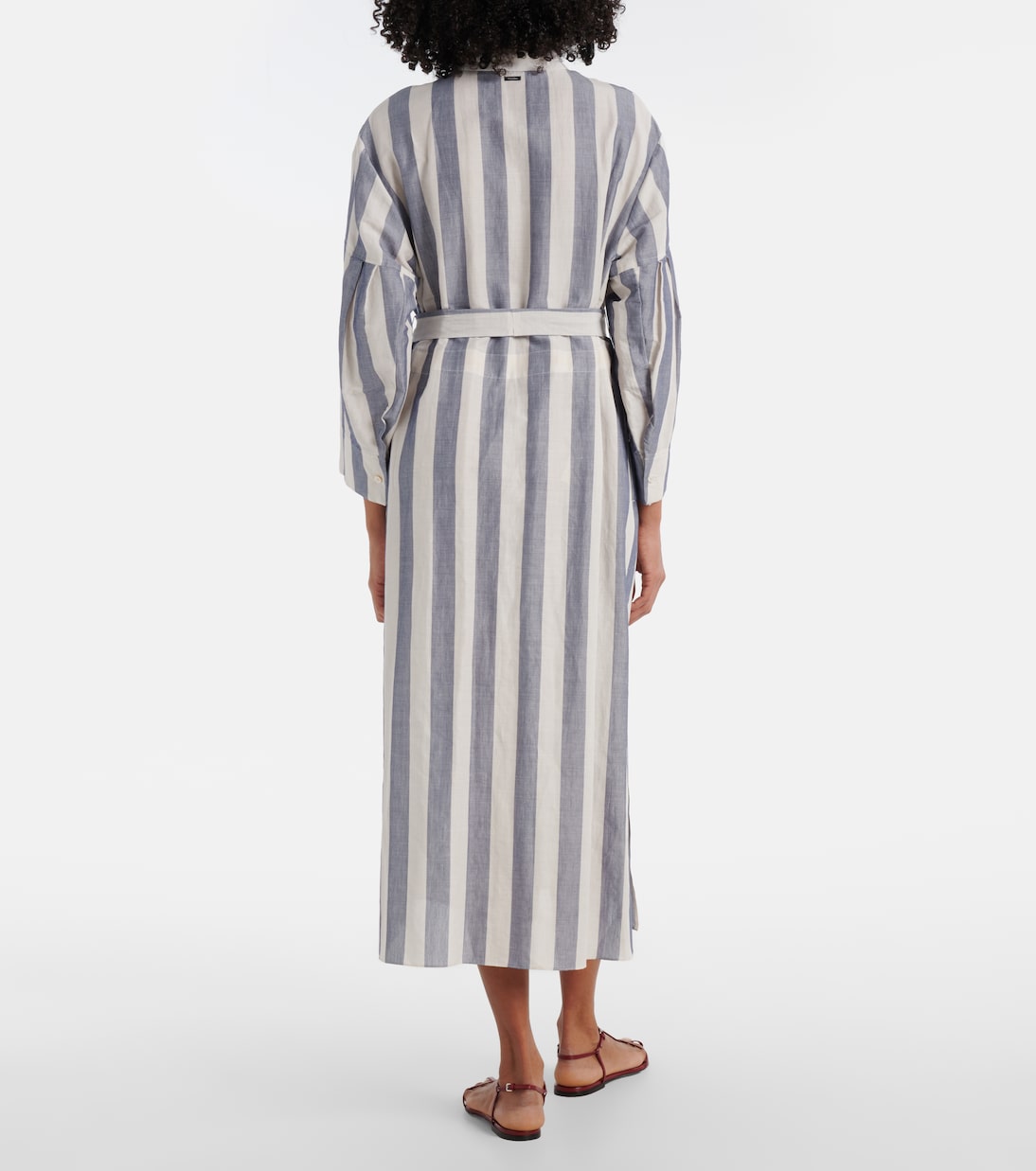 Abito midi Rima in ramia e cotone a righe | 'S Max Mara