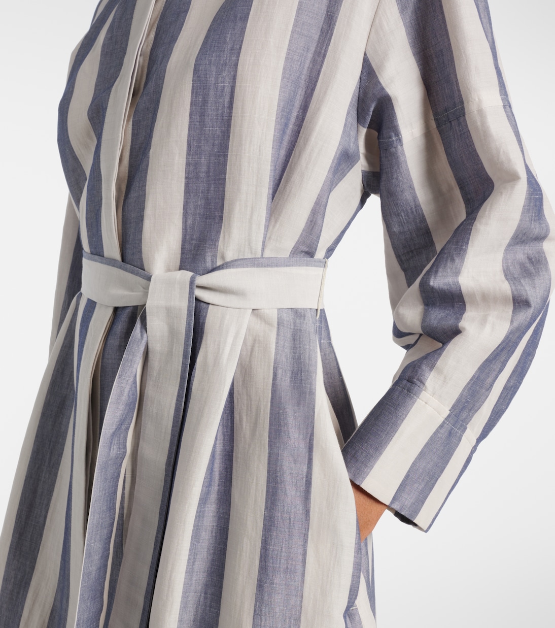 Abito midi Rima in ramia e cotone a righe | 'S Max Mara