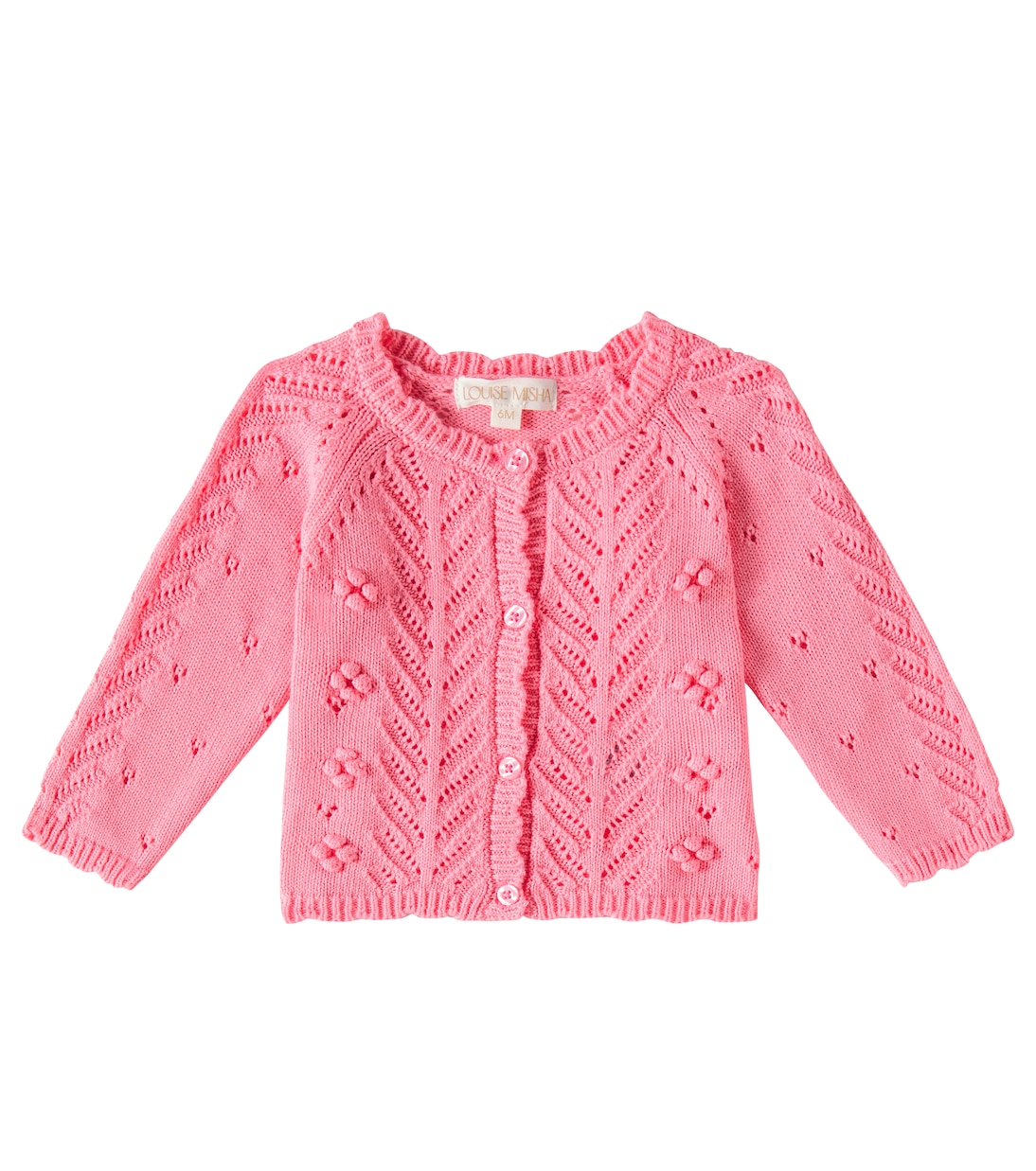Baby - Cardigan Challi in cotone | Louise Misha