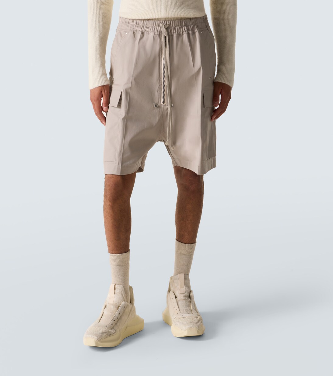Shorts cargo Cargobela en mezcla de algodón | Rick Owens