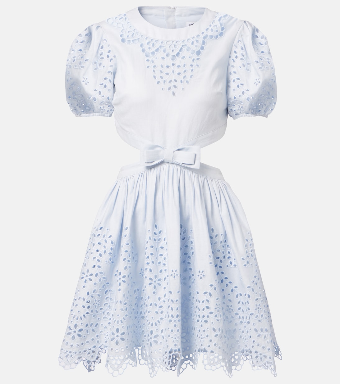 Besticktes Minikleid | Self-Portrait