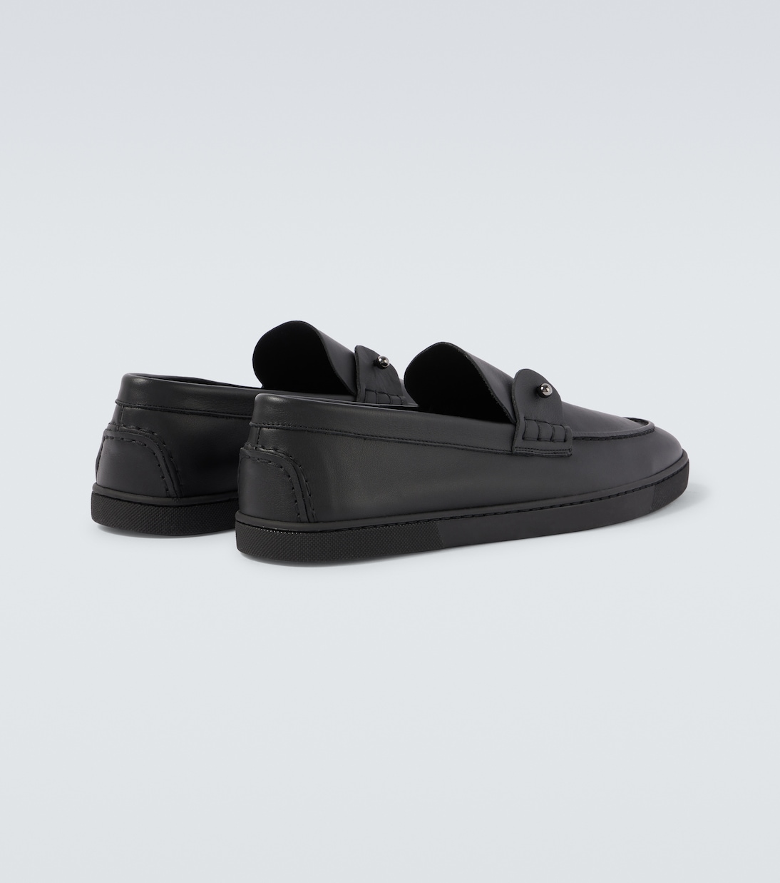 Chambeliboat leather slip-on shoes | Christian Louboutin