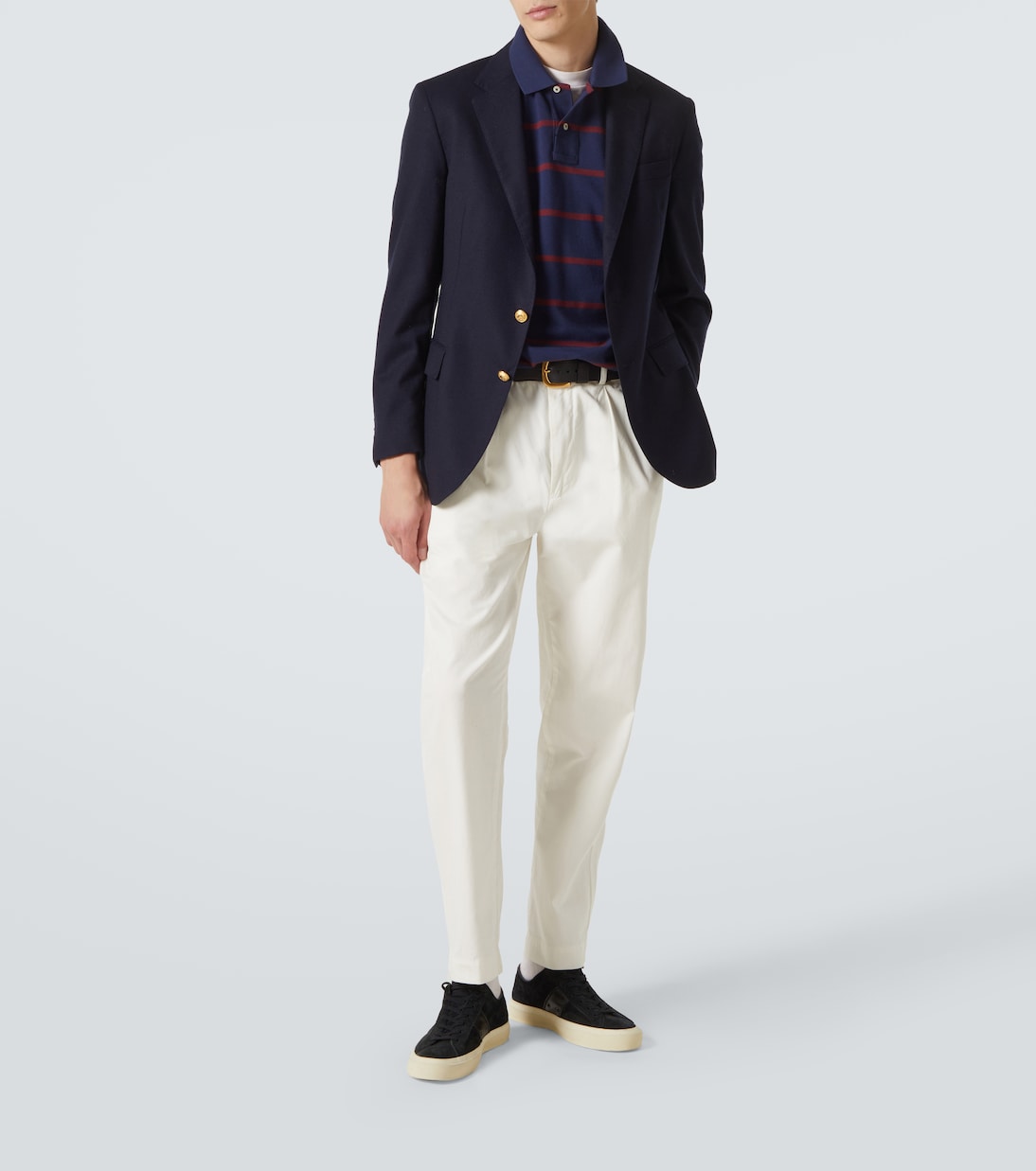 Polo Bear striped cotton polo shirt | Polo Ralph Lauren