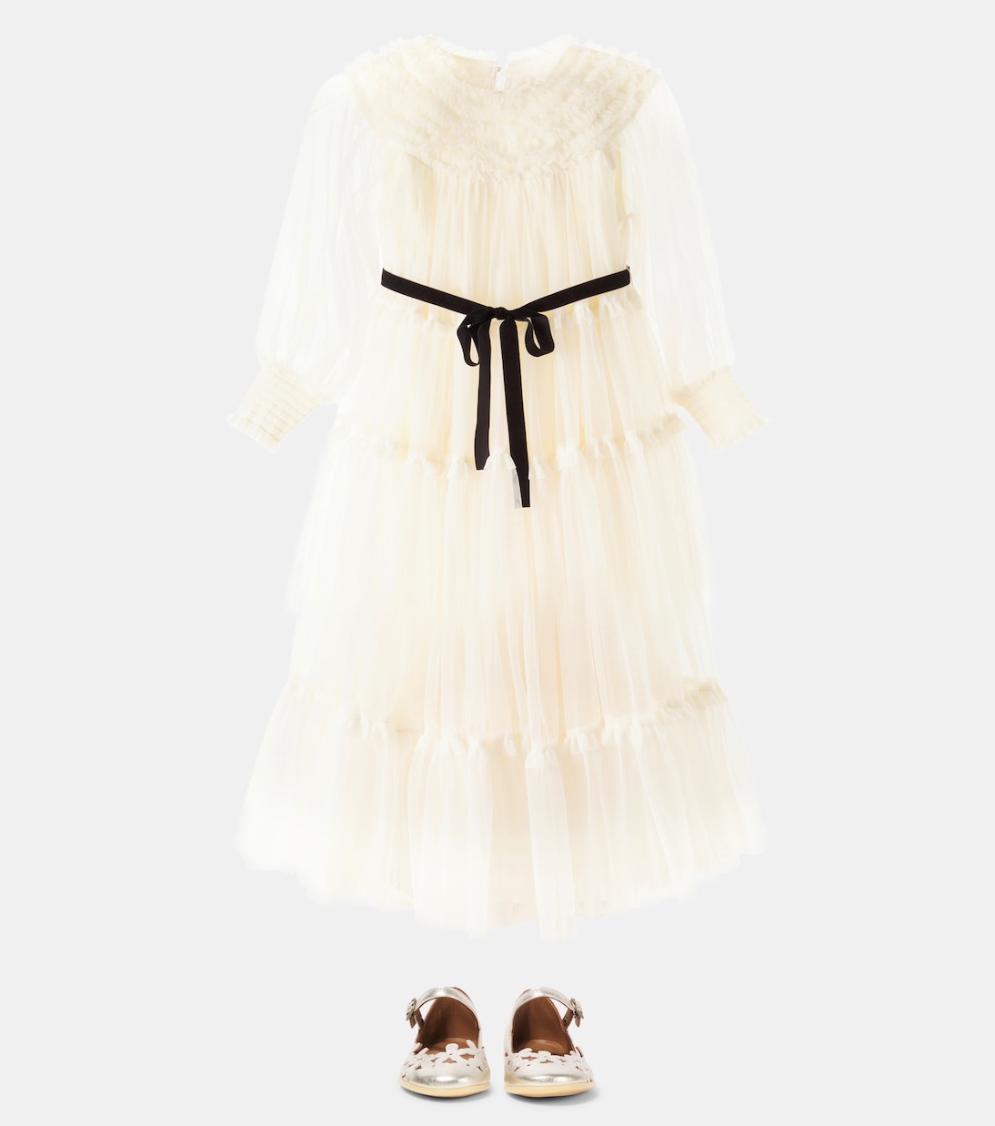 Domenica tiered tulle dress | C'era Una Volta